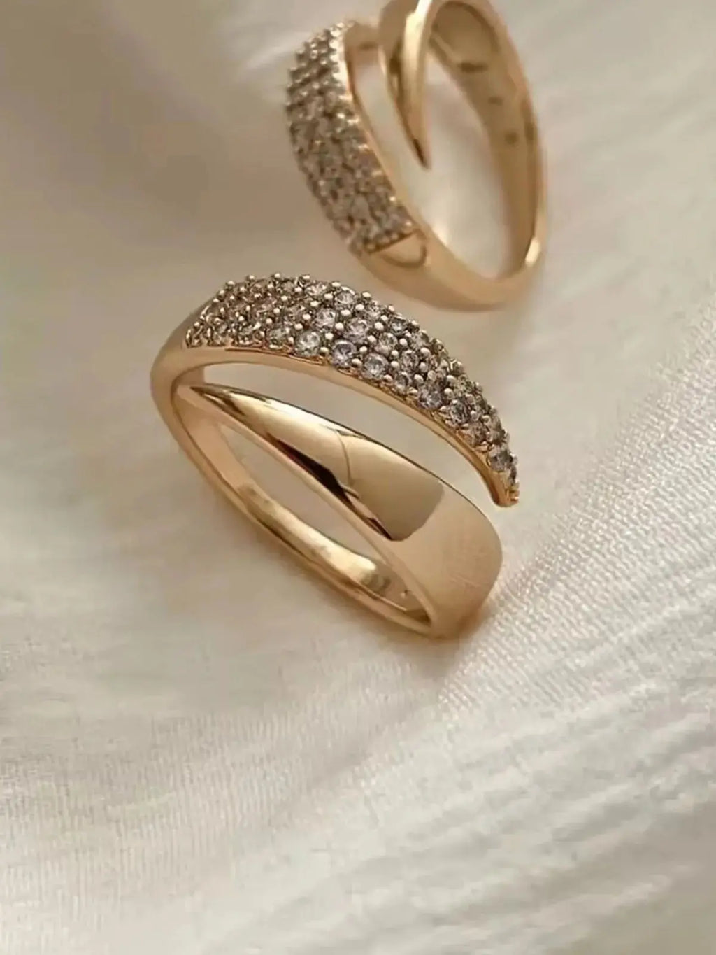 Golden Sun Ring & Natural Stone
