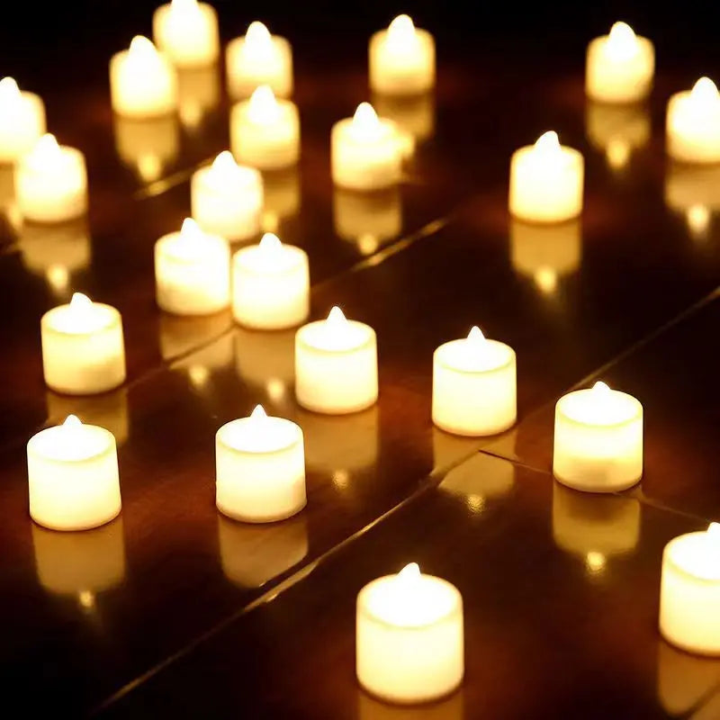 Battery‑Powered Flameless LED Candles – Party and Home Decoration