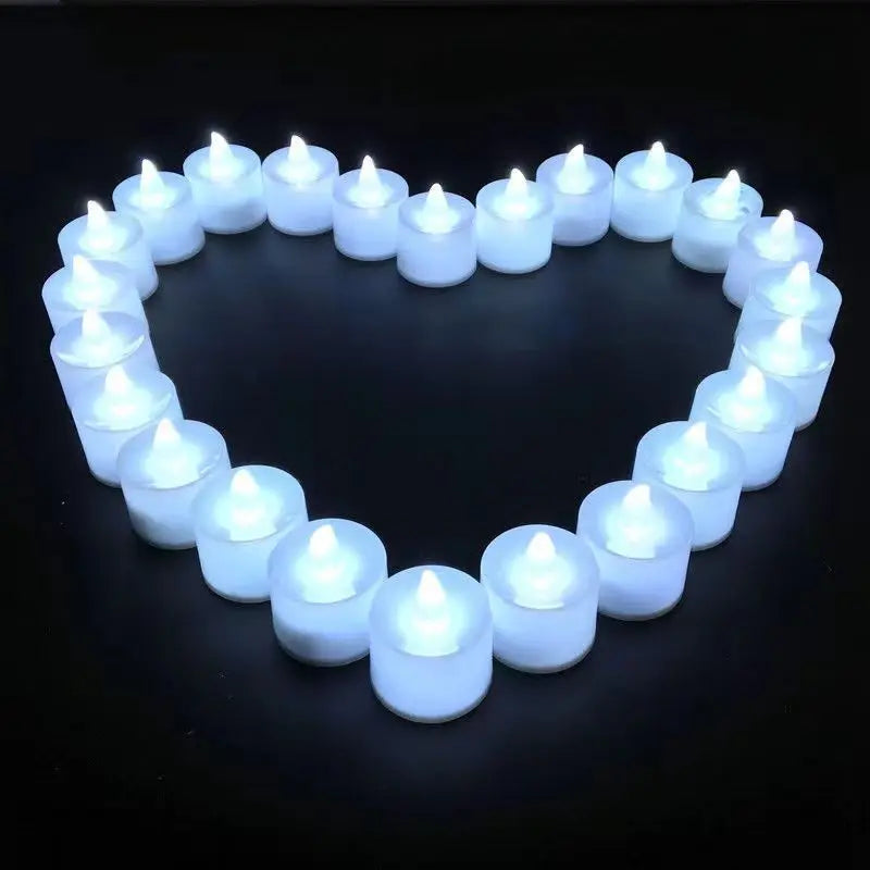Battery‑Powered Flameless LED Candles – Party and Home Decoration