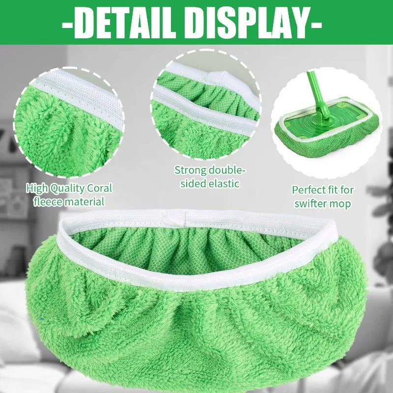 Washable Microfiber Mop Pads