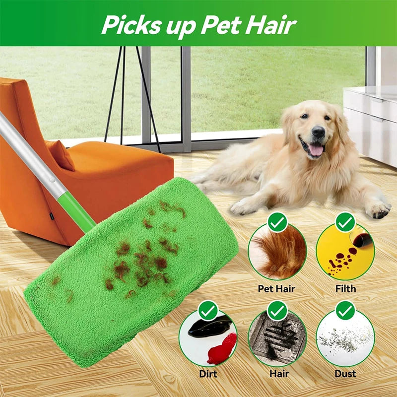 Washable Microfiber Mop Pads