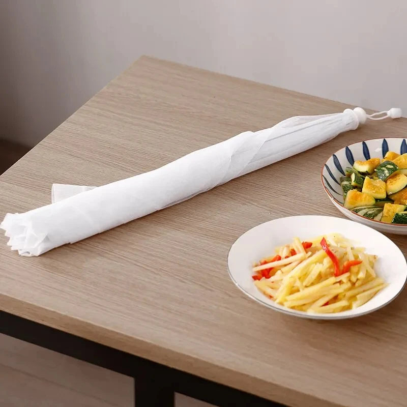 Foldable insect‑proof food cover
