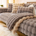 Sofa cover, soft and non-slip plush, modern home decor