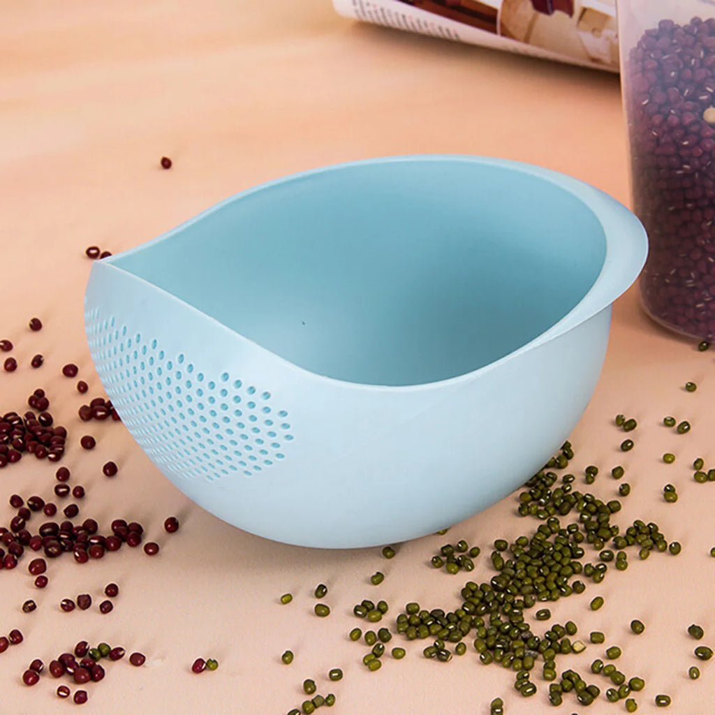 Rice & Fruit Drain Bowl – Easy Wash