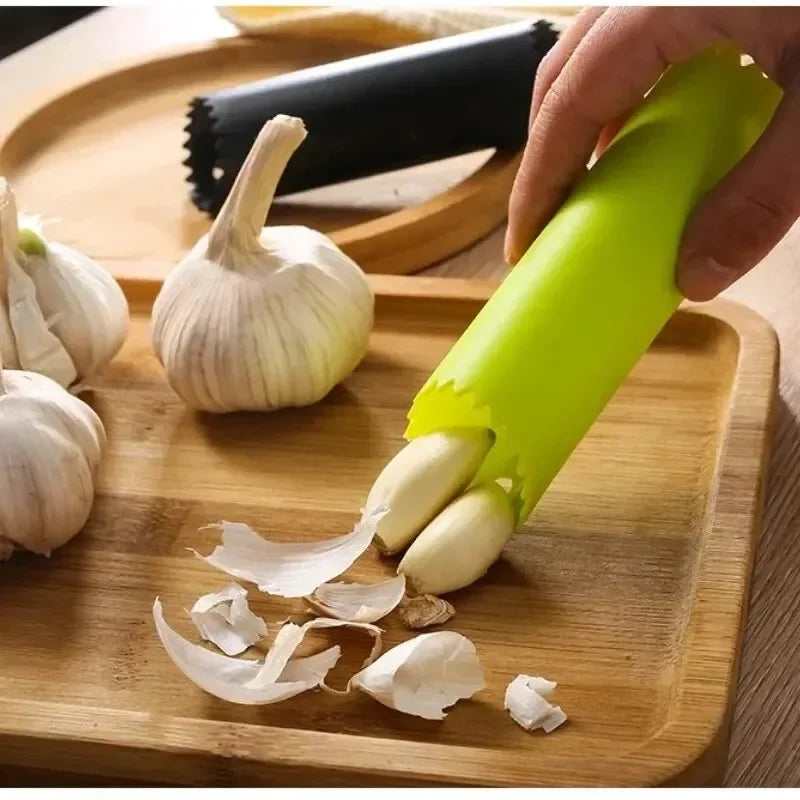Silicone garlic peeler tube