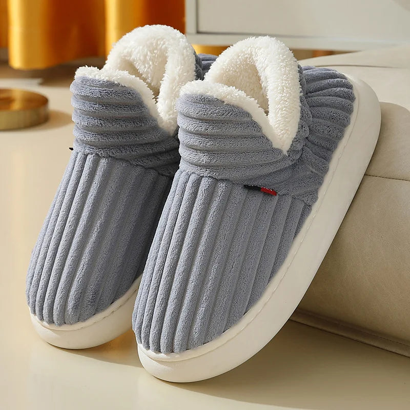 Ultra-Soft & Warm Slippers – Winter Comfort