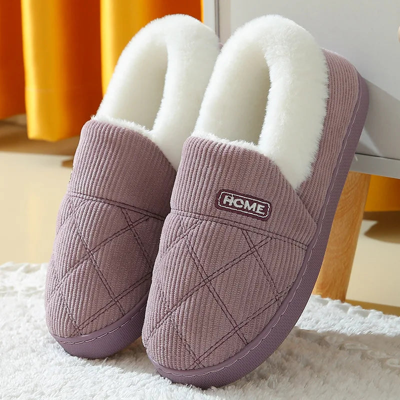 Ultra-Soft & Warm Slippers – Winter Comfort