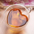 Elegant heart-shaped glass cups for every mood