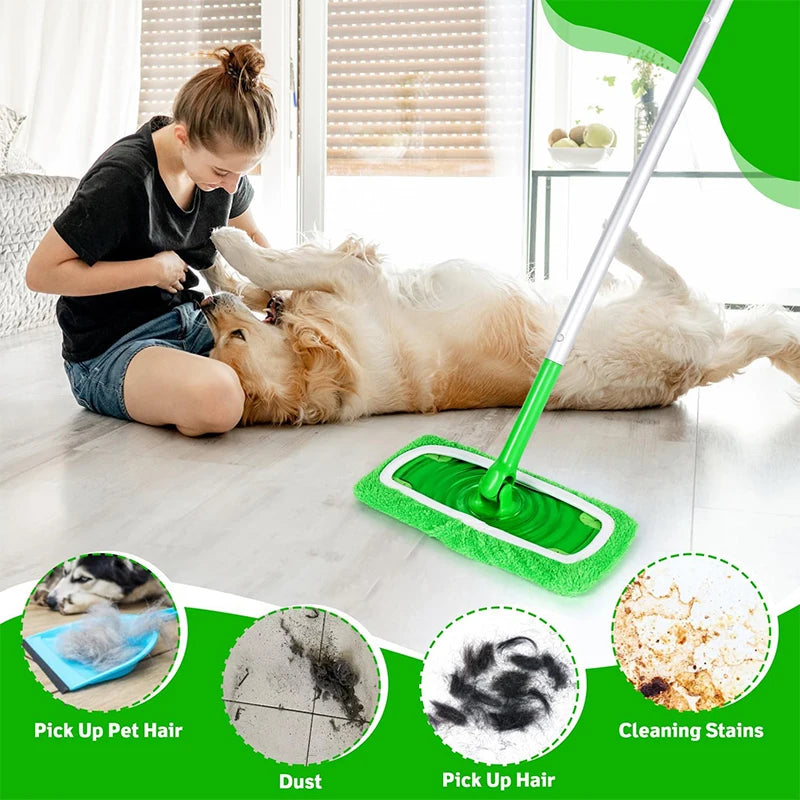 Washable Microfiber Mop Pads