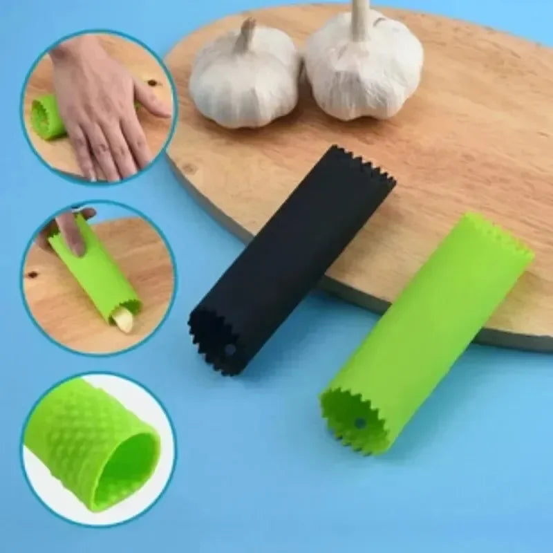 Silicone garlic peeler tube